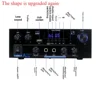 Upgraded AK55 1200W Mini Hi-Fi Digital bluetooth-compatible 5.0 110-240V Wireless Power Amplifier for Car Home Audio Use 1