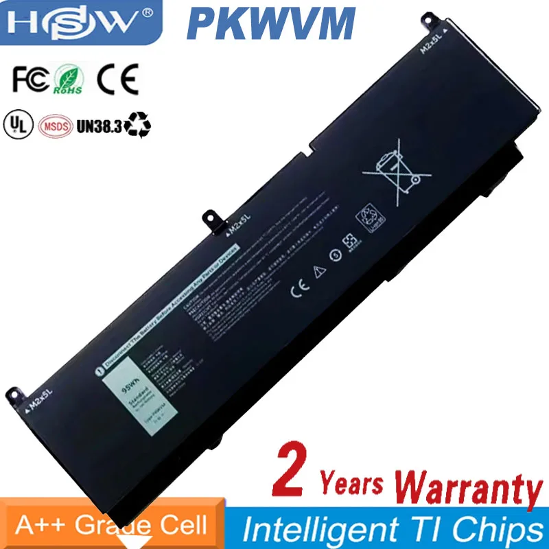 

Аккумулятор PKWVM для ноутбука DELL Precision 7550 7560 7750 7760 серии P44E P93F C903V CR72X 17C06 0CR72X, 95 Вт/ч