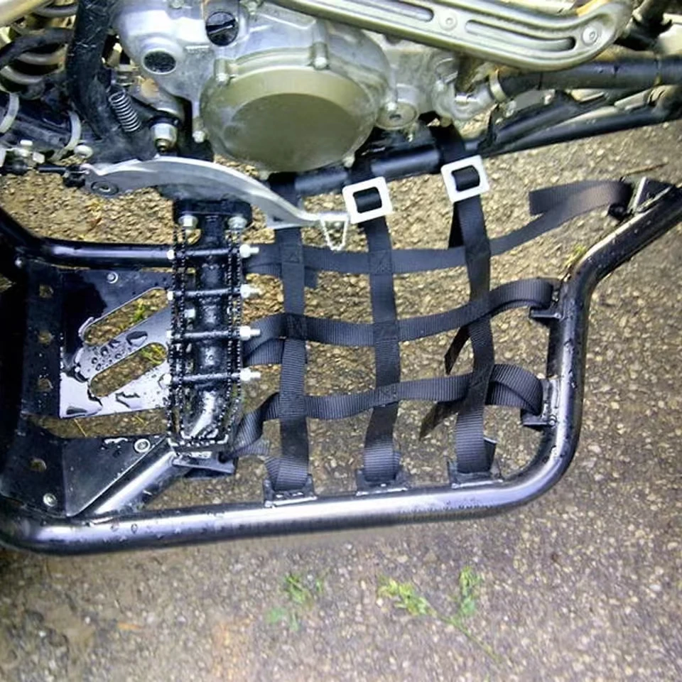 Nerf Bar Nets For Honda TRX400EX & TRX450R ATV - Fits Alba, Tusk, JJ&A Aftermarket Nerf Bars (Pair)