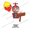 WM6074 WM6097 mini bricks FNAF Game Figure Chica Bonnie Foxy Freddy Bear Nightmare Boy Baby Skeleton Thriller Assembly Toys gift 6