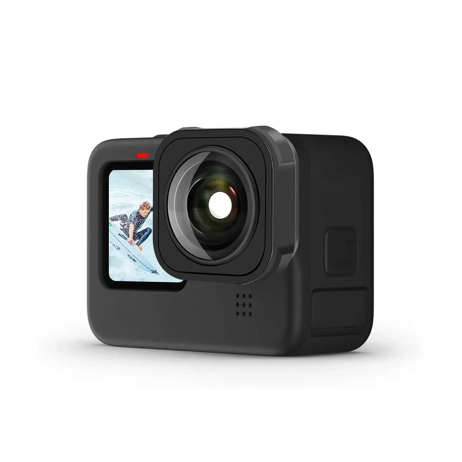 Objectif Max Lens Mod 155° Grand Angle pour GoPro Hero 13/12/11/10/9