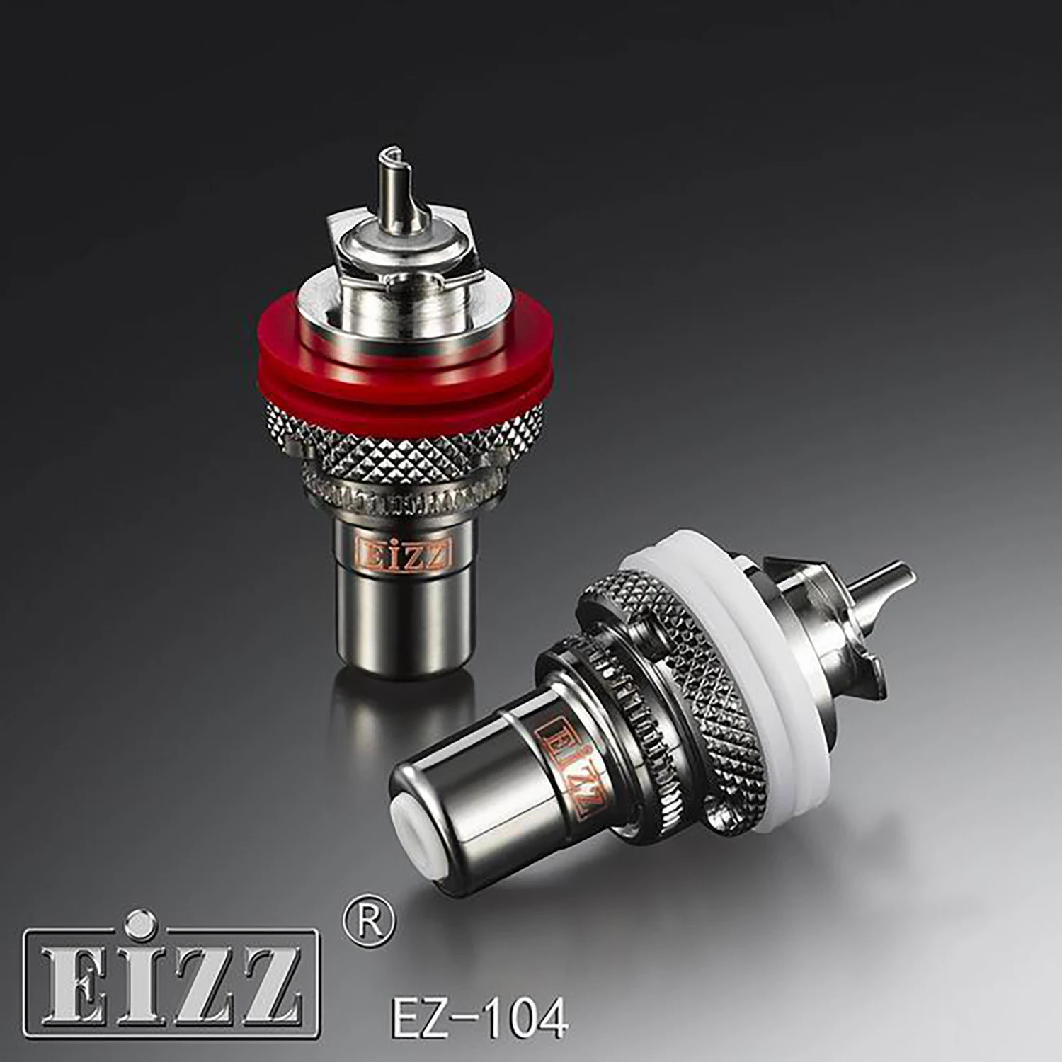 ESea 8 Stück RCA 1 Stecker Auf 2 Buchse Y-Splitter-Adapter RCA-Stecker