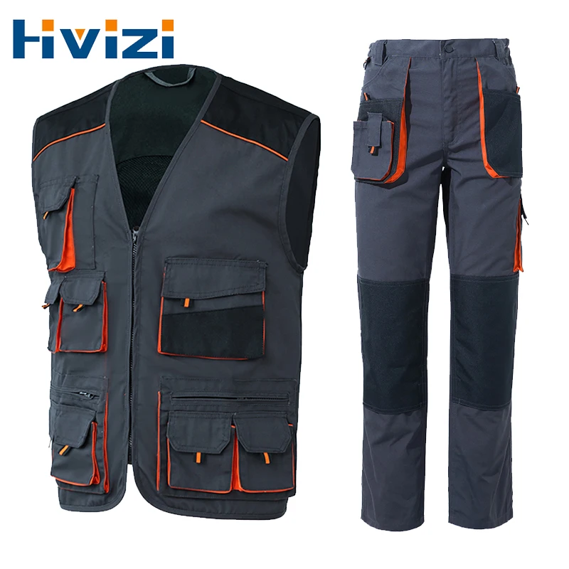 WorkSuitforMechanicMultiPocketsVestandCargoPantsSetConstructionWorkClothesforMen.jpg