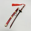 23cm Sandai Kitetsu Roronoa Zoro One OP Piece Anime Merchandise Metal Katana Weapon Model Home Ornament 1:6 Equipment Toy Crafts