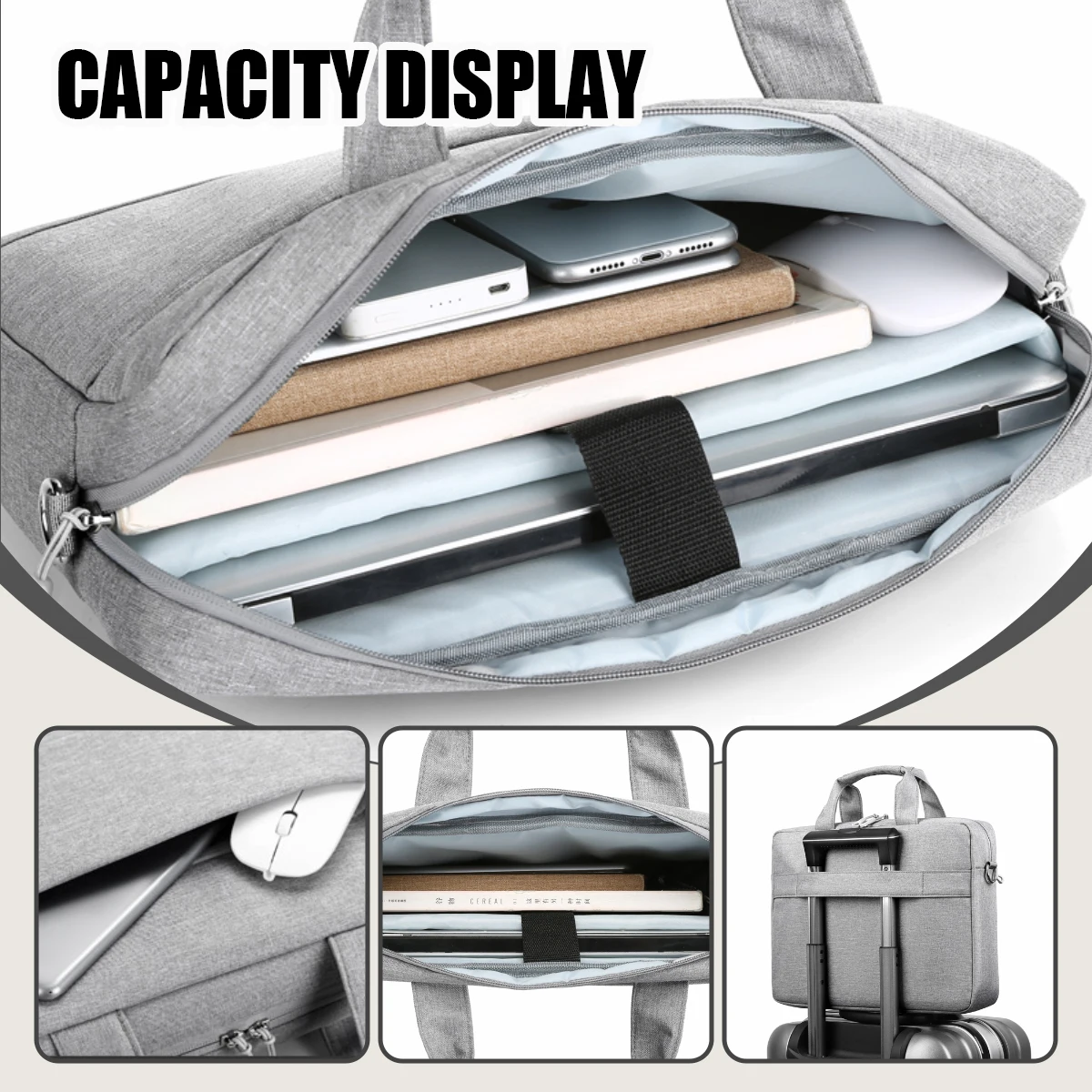 Laptop Bag, Handbag for Women, High-End Carrying Bag for Men, 2025 New Model, Suitable for Apple MacBook Air, Asus Tianxuan 6 Pro, Huawei 14inch, Lenovo Savior, Commuter 16inch