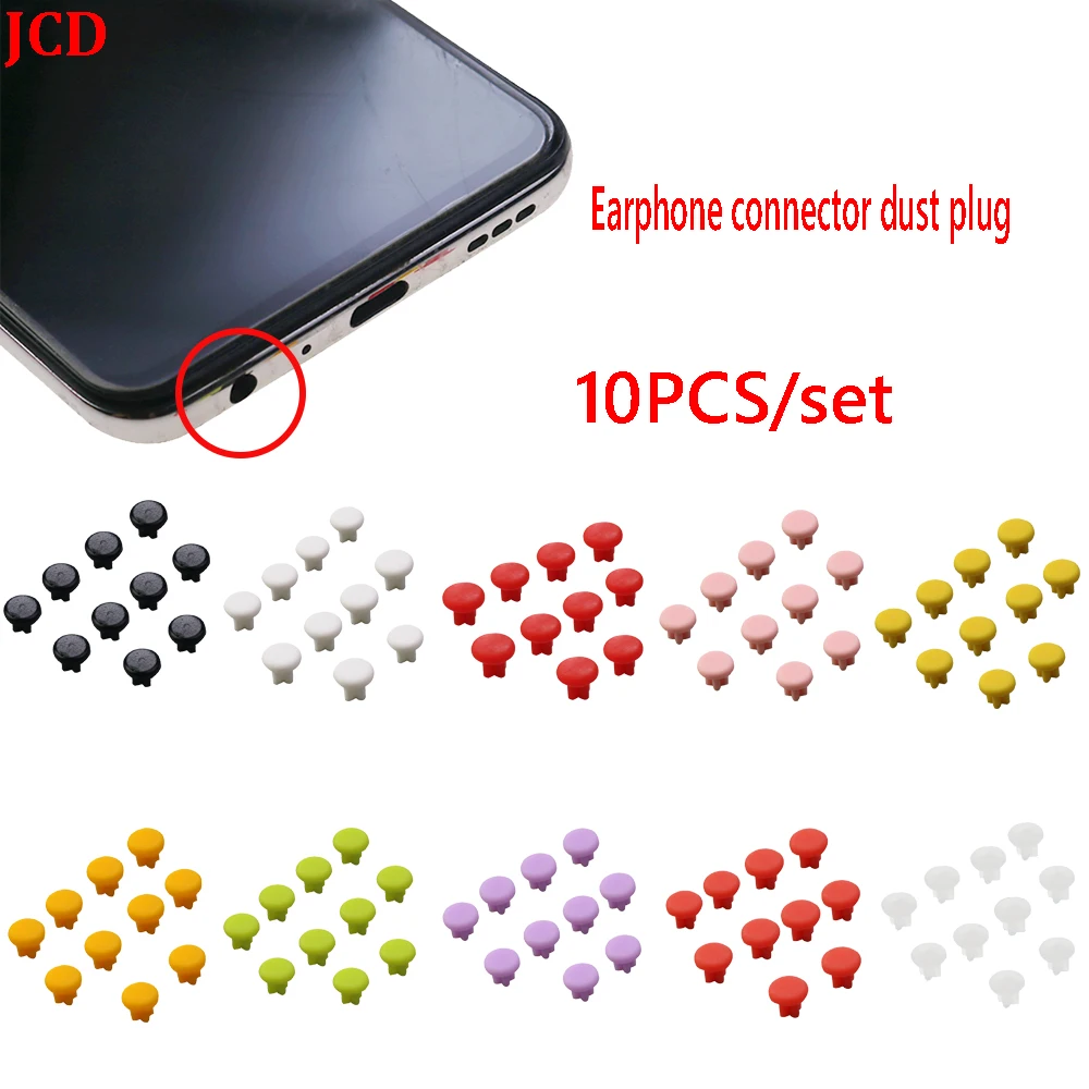 

3.5MM Silicone Earphone Dust Plug Microphone Audio Phone Headphone Hole Speaker Interface Laptop PC