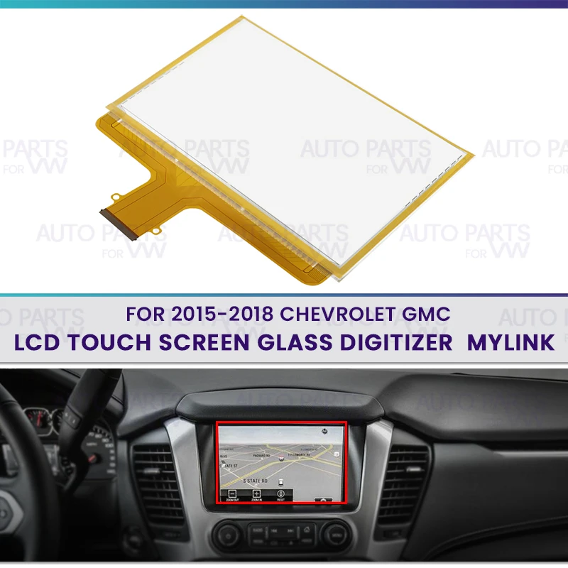 LCD Ÿ  ġ ũ,  GMC 2015-2018 MYLINK ׺̼ Raido  ׼, 8 ġ 55 , ǰ