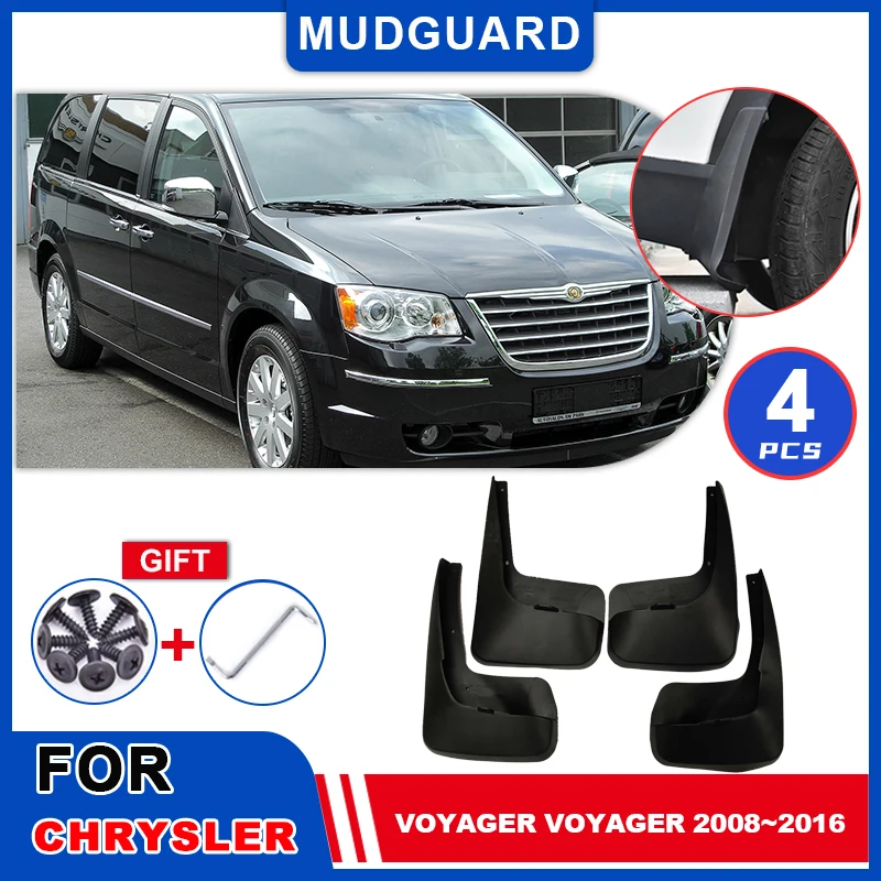 Parafanghi Flap Parafango Per Chrysler Voyager Lancia Voyager 2008 ~ 2016 Parafanghi Stylin Splash Parafanghi Accessori Ruota Di Copertura