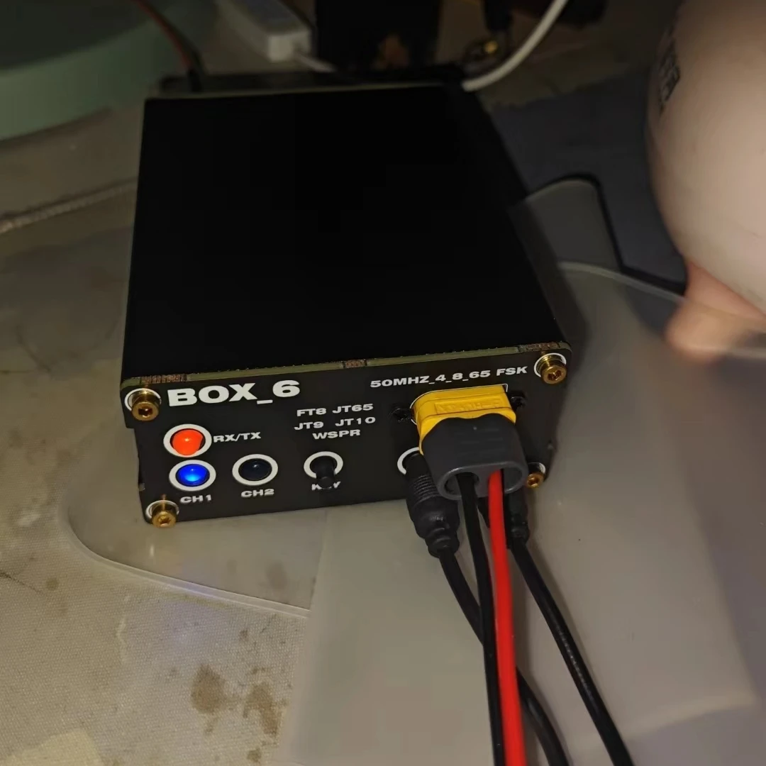 New BOX6 6m Band Radio 50MHz Digital Communication Radio HAM Supports FT8 JT9 JT10 JT65 WSPR 5