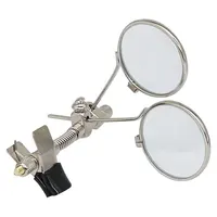 Loupe pour réparation de montres, Double lentilles 10X, loupe à Clip en acier inoxydable, diamètre rotatif 25mm, loupe monoculaire 3