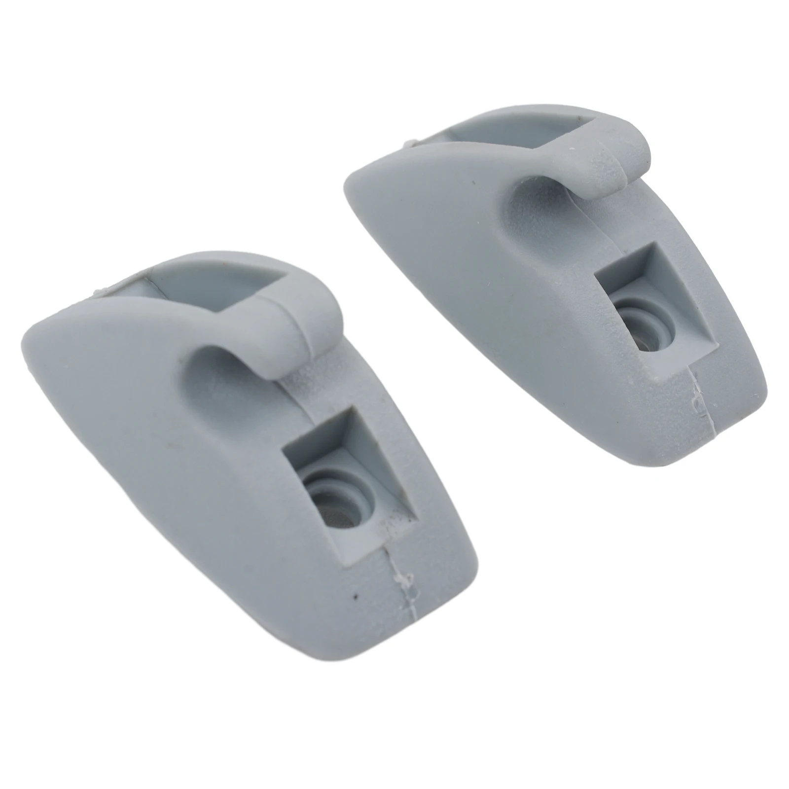 

2X Car Sun Visor Support Clip Retainer Hanger Cover For MK1 Gray OE191857559 Sunvisor Clips Hook Support Bracket Car Accessories