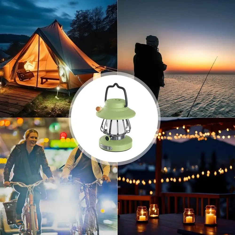 Rechargeable Outdoor Camping Lantern - Snail Design