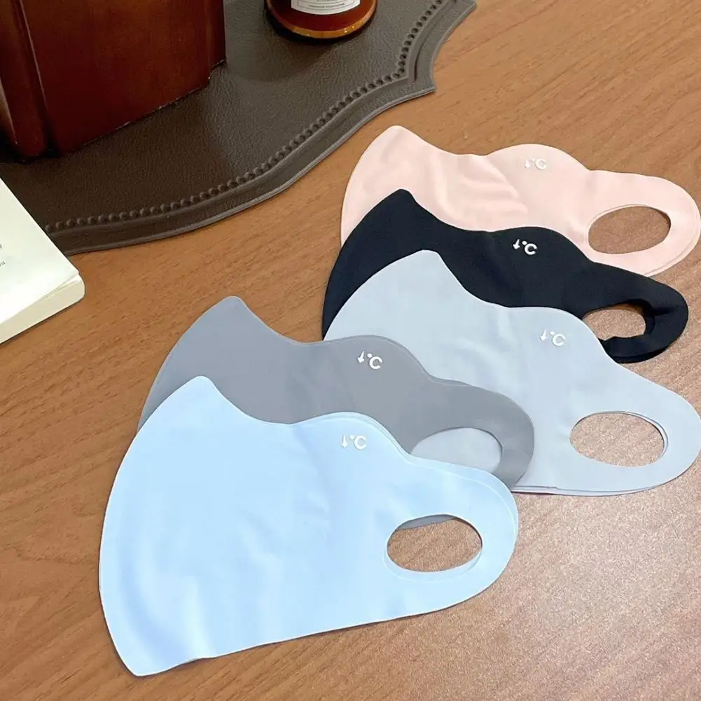 Ice Silk Face Mask For Women Sun Protection UPF 50+ UV Face Cover Breathable Eye Protection Mask For Fishing Hiking Cycling