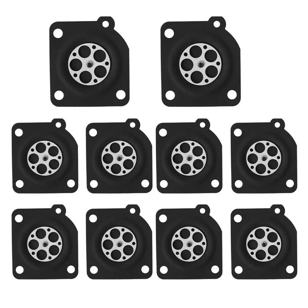 Carburetor Carb Repair Gasket Diaphragm Kit 10Pcs Fit Walbro K22-HDA Brush Cutter Trimmer Echo Chainsaw