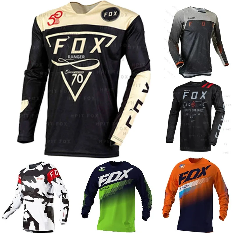 2022 Motocross Mountain Enduro Abbigliamento Bici Bicicletta Moto Downhill T-Shirt Ranger Fox Donna Uomo Ciclismo Jersey Camicie Mtb Bmx