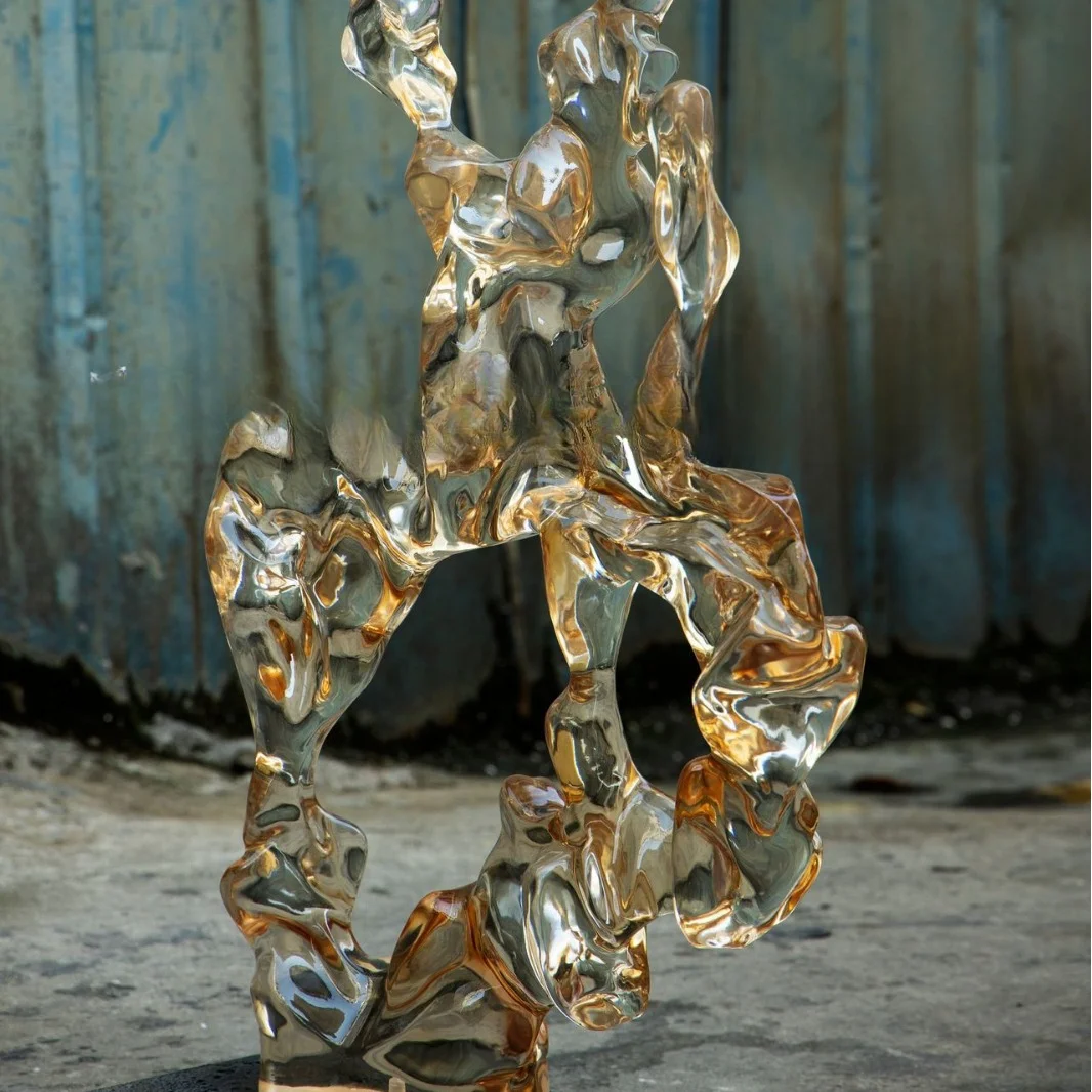 

Современный новый китайский высококачественный прозрачный каучук Taihu, украшение для стола, украшение для офиса, дома, гостиной, Входное украшение