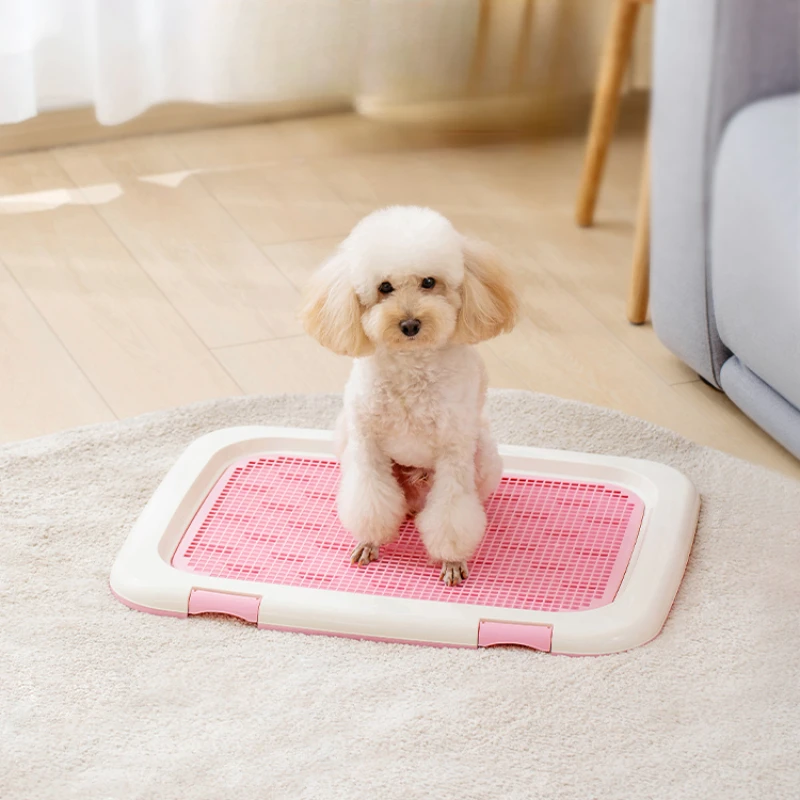 

Plastics Cleaner Dog Toilet Accessories Training Potty Tray Portable Dog Toilet Sand Basin Large Orinal Perro Pet Product SR50DT