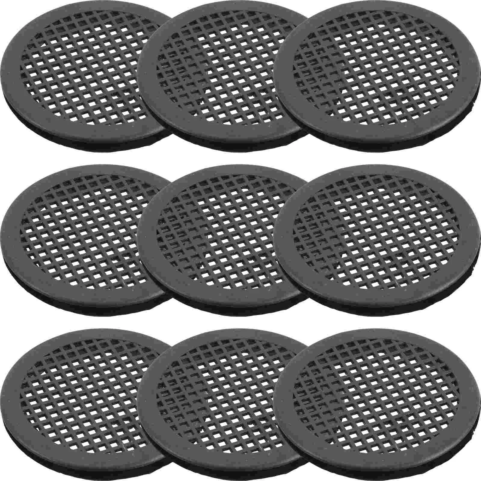 10 Pcs Cabinet Air Round Round Small Heat Emission Hole Coverilation Plug Furniture Round Round Small Heat Emission Hole Cover