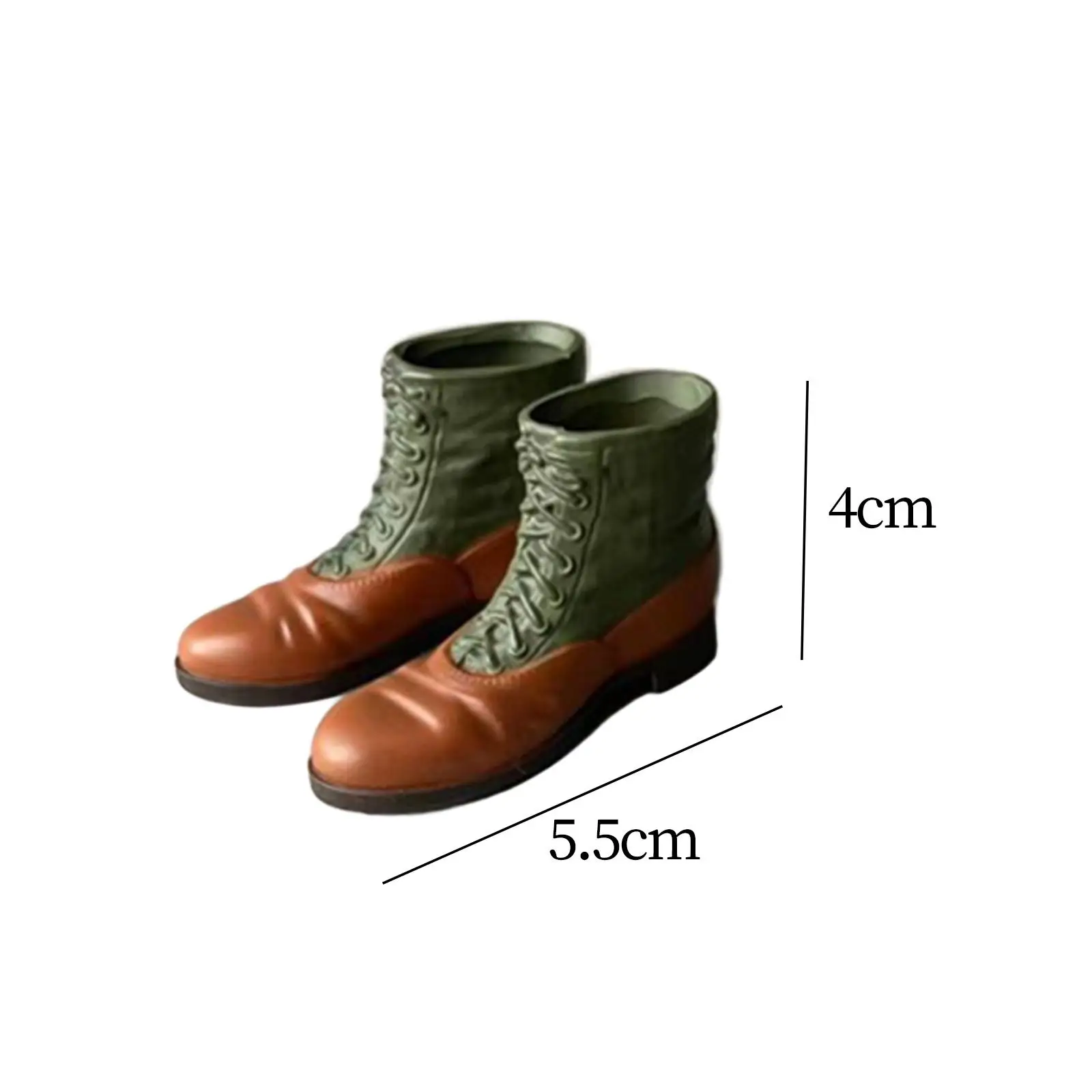 Action Figures Shoes 1/6 Scale Boots Fashion Handmade Doll Sneakers Model Doll Toy Doll Knight Boots for Supplies Activities