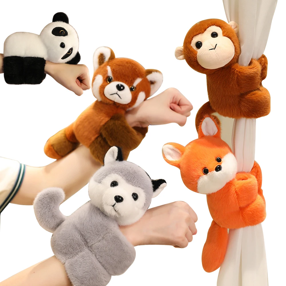 Cute Plush Animal Wristband for Kids and Adults