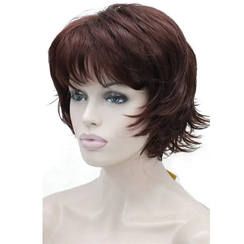 Parrucca L-e-mail Vino Rosso Lolita Parrucche Medi... &ndash; Grandado