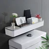 Wall Hanging Toilet Bathroom Storage Cabinet Rack Punch Free Multifunctional Artifact Above Toilet Rack Shelf Organizer gift 2