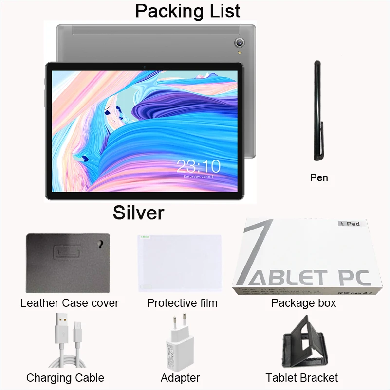 10 inch tablets Android P50 Pro Global version DRAW TABLET 12GB +512GB cheap tablets touch screen tablet GPS Tablette Netbook 