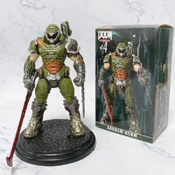 Doom Slayer Eternal Action Figure: Premium Collectible Figurine and Desktop Ornament (With box)