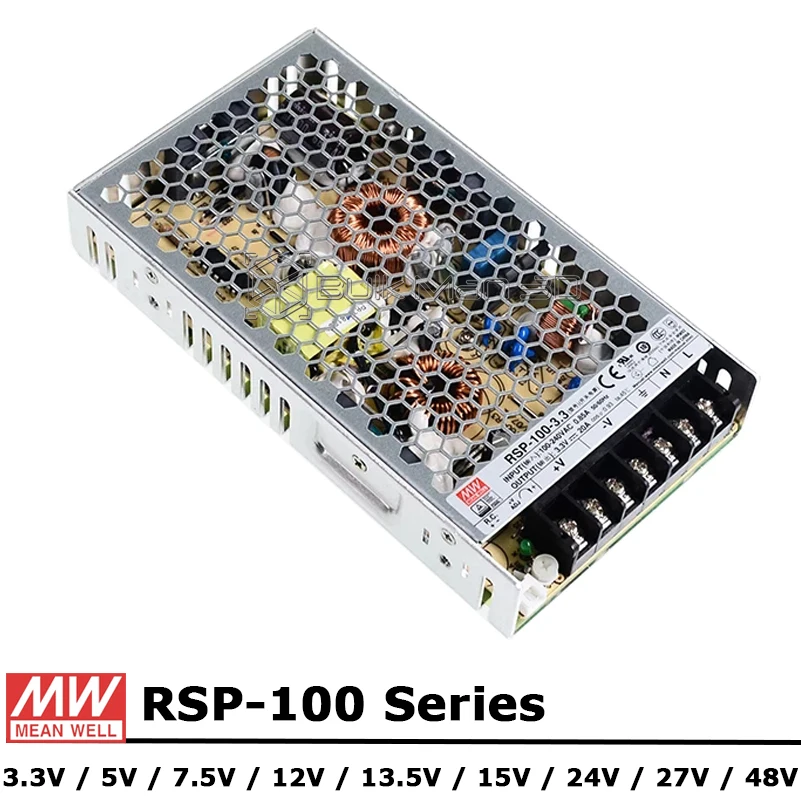 meanwell-rsp100-switching-power-supply-100w-single-output-dc-33v-5v-75v-12v-135v-15v-24v-27v-48v-mean-well-mw-rsp-100