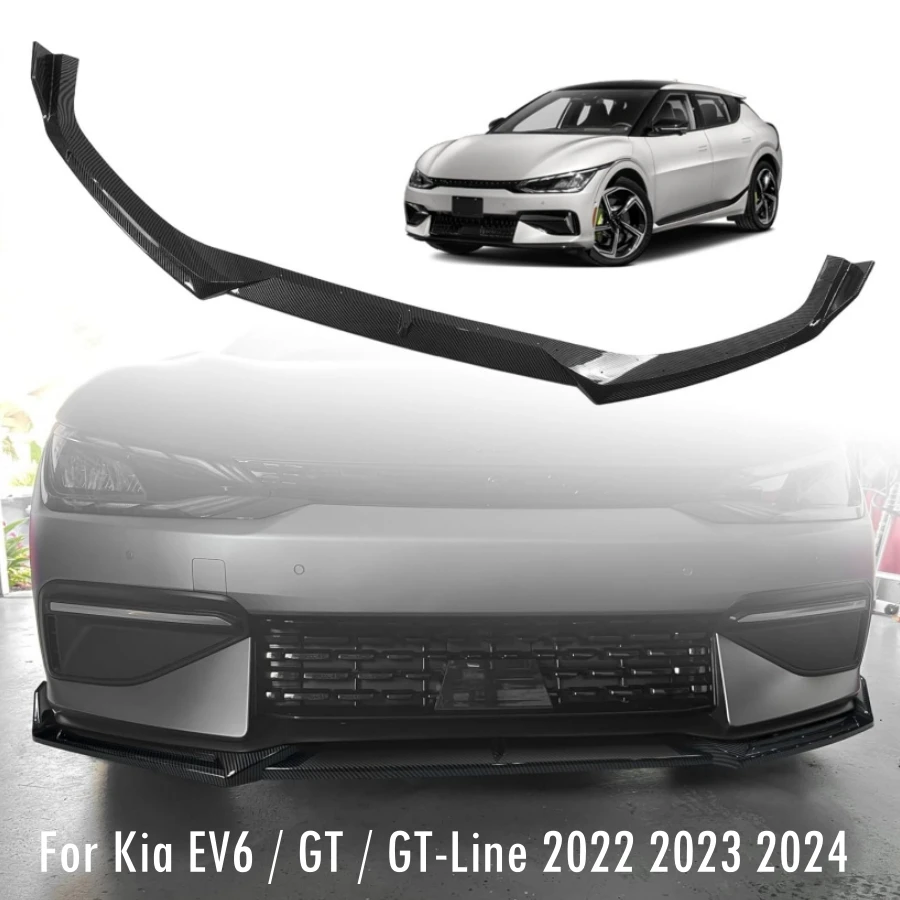 EV6 2022 2023 2024 EV6 GT GT-Line 【木材】 フロントリップ