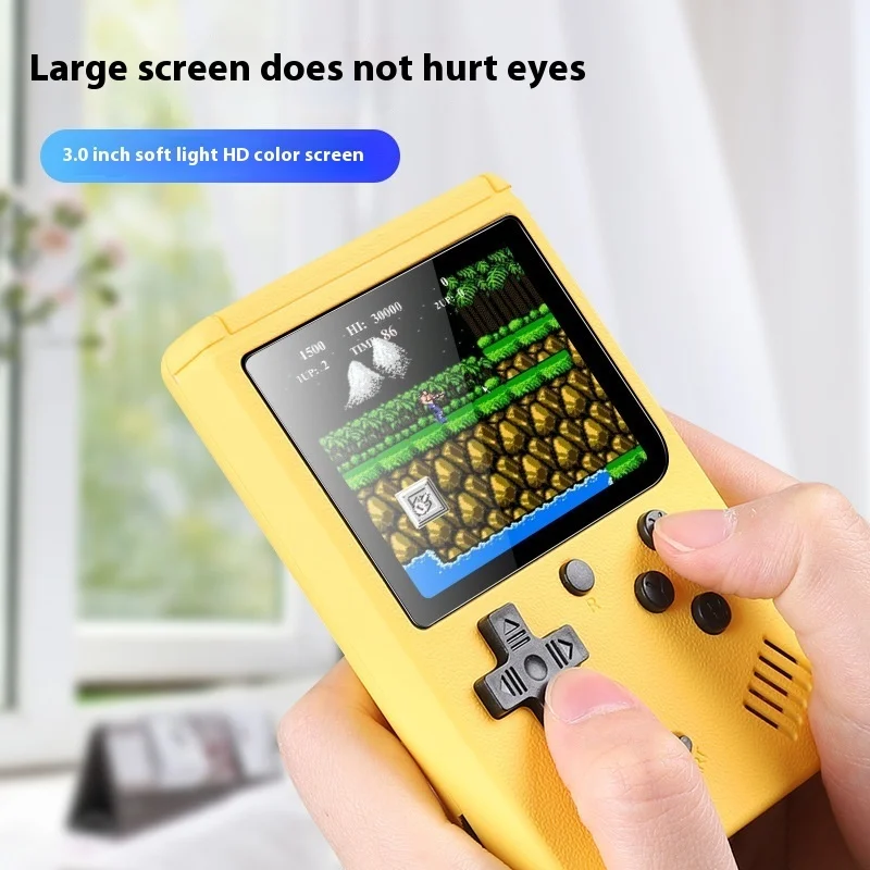 New Retro Handheld Game Console System Screen Portable Pocket Video Player Game Children'S Gift Handheld Console