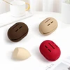 Makeup Sponge Holder Shatterproof Eco-Friendly Silicone Beauty Make Up Blender Case for Travel Gift ble Cosmetic Puff Holder Box 1