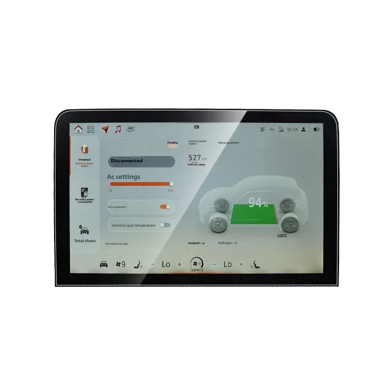 Tempered Glass Screen Protector for 24 Models Smart Elf #1 #3 #5 Dashboard Navigation Instrument Display Film Car Accessories
