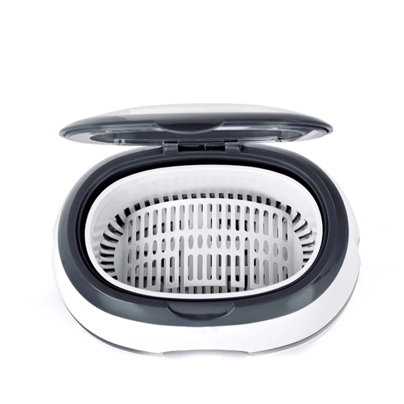 Ultrasonic Cleaner Ultra Sonic Bath Cleaner Mouth Guards Jewelry Watch Glasses Razor Dental Ultrasound Cleaning Machine Cleaner 3