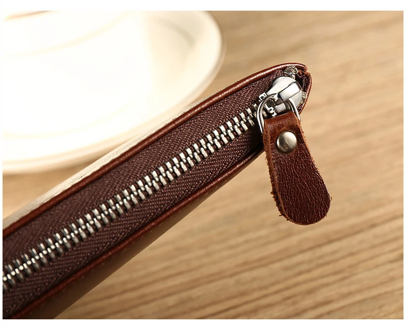 Cowhide Vintage Leather Wallet For Men