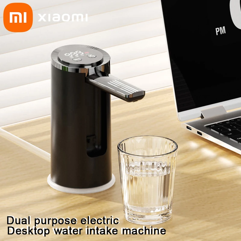 Iconic Brand Automatic Water Dispenser Bottled Water Red Wine Pumping Water Electric Pump Bottle Charging Press Dispenser MIJIA NEW