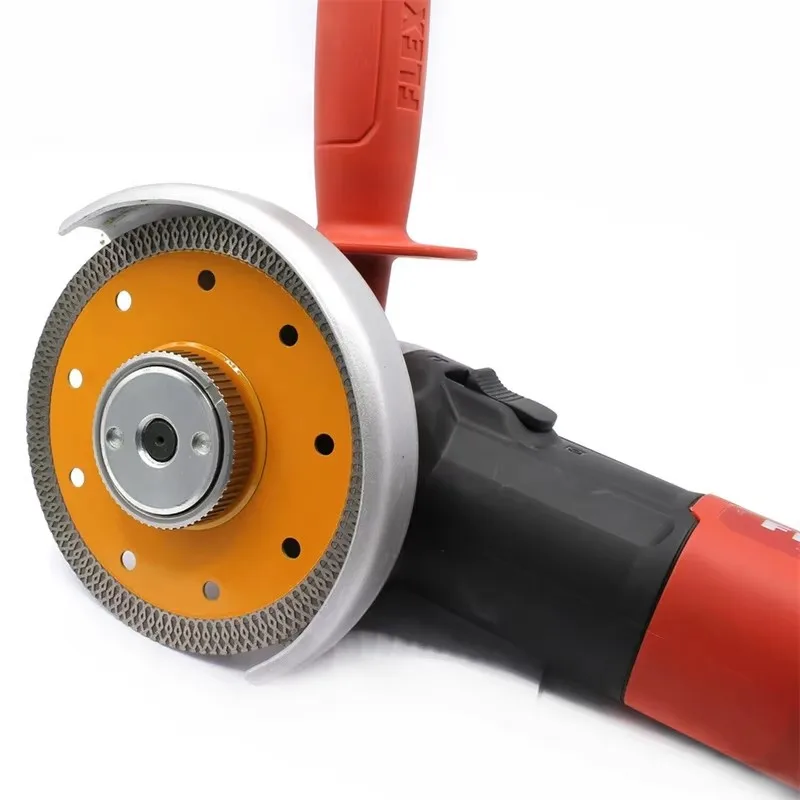 M14 Thread angle grinder self-locking pressing plate Black Quick release Flange Nut Clamping Power Chuck Tools Parts 1PC