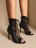 2023 New Sexy Women Heels Comfort   Peep Toe Boot Stilettos Jazz Dance Ballroom Suede Sole Customizable Sexy Stilettos Big Size 2