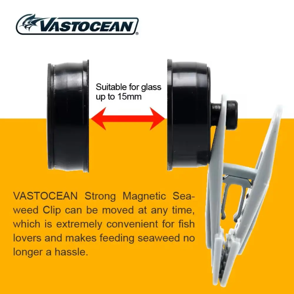 Commemorative Edition Strong Magnetic Seaweed Feeding Clip Nori Clip Strong Magnetic Vegetable Seaweed Nori aquarium clip holders,aquarium clip holder