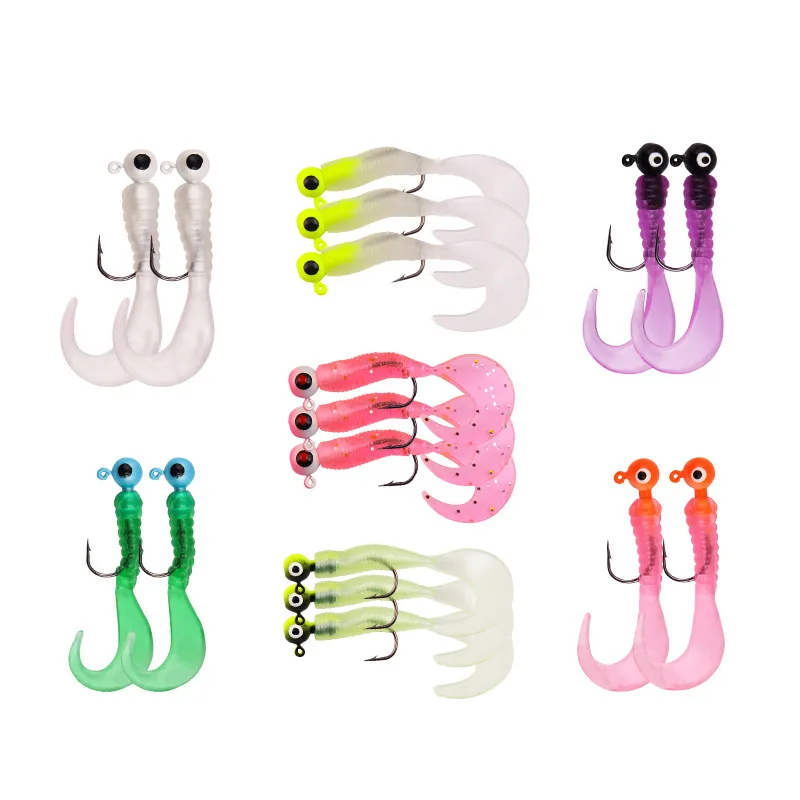 Soft Fishing Lures for Bass, Soft Paddle Tail Fishing Swimbaits