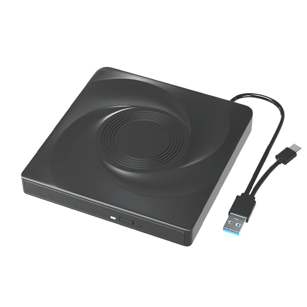 노트북 컴퓨터용 슬림 광학 드라이브 플레이어 리더, USB 3.0 C 타입 DVD CD 플레이어 인클로저, 플러그 앤 플레이