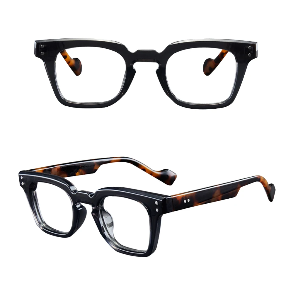 Tragbare Augenschutz Lesebrille Vintage Ultraleicht Presbyopie Brillen Luxus Optische Brillen Büro – Detail 4