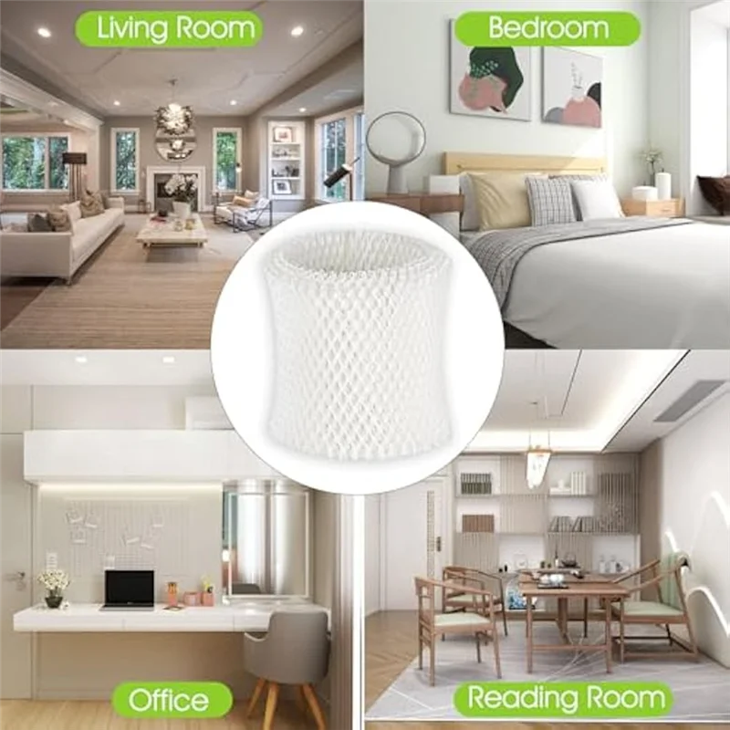 8Pcs Humidifier Filters For Canopy Bedside,Replacement Filters For Canopy Bedside Humidifiers, Wood Pulp Paper Filterb64b