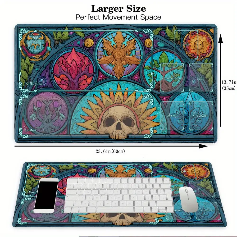 Enchanted Natural Element Magic Gaming Mat