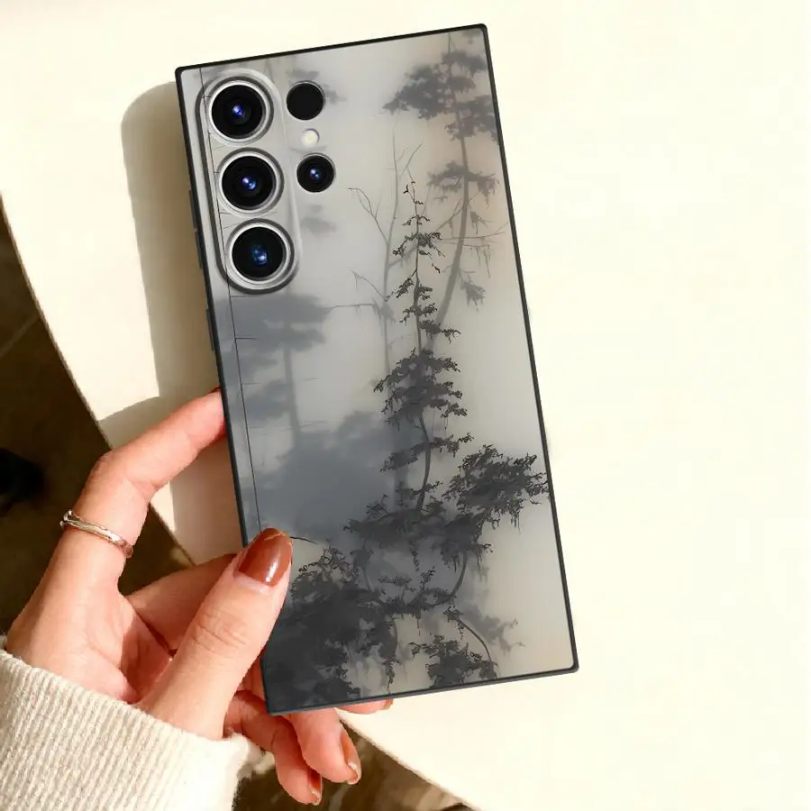 Elegant Branch Shadow Phone Cover Case
