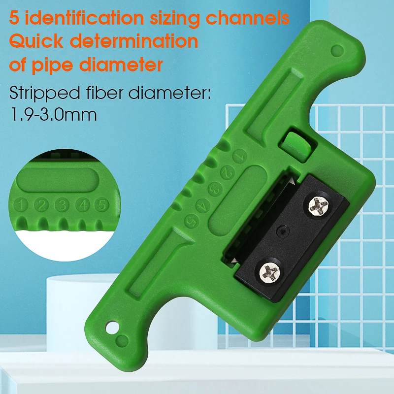 FTTH Optical Fiber Stripper 1.9-3.0mm MAST-5 Access Tool MSAT-5 Loose Buffer Tube Stripper AUA-05 Longitudinal Cable Stripping