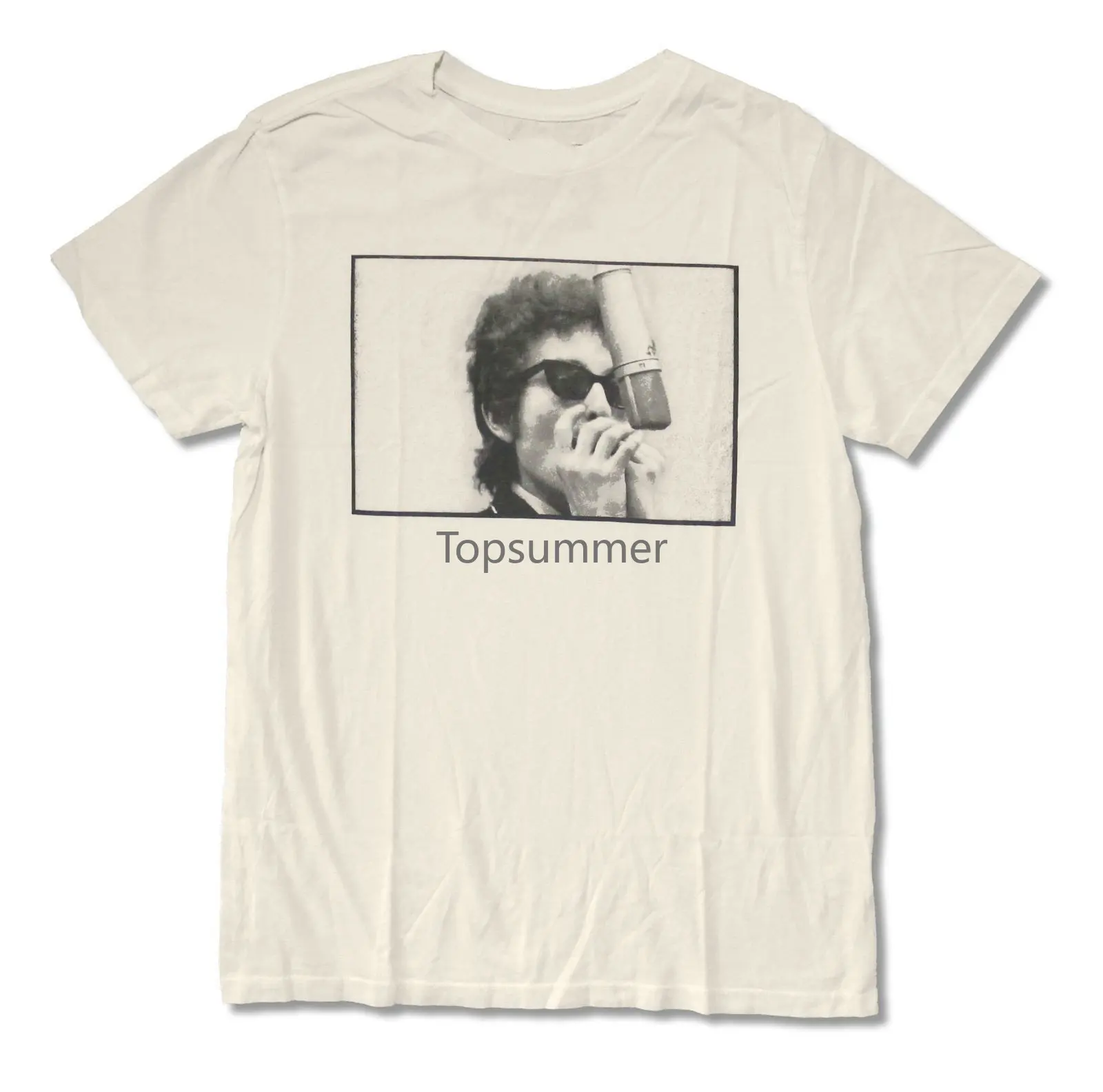 

Футболка с надписью «Bob Dylan» цвета слоновой кости, новинка, для взрослых, разные цвета, высокое качество, 100%, модные хлопковые футболки