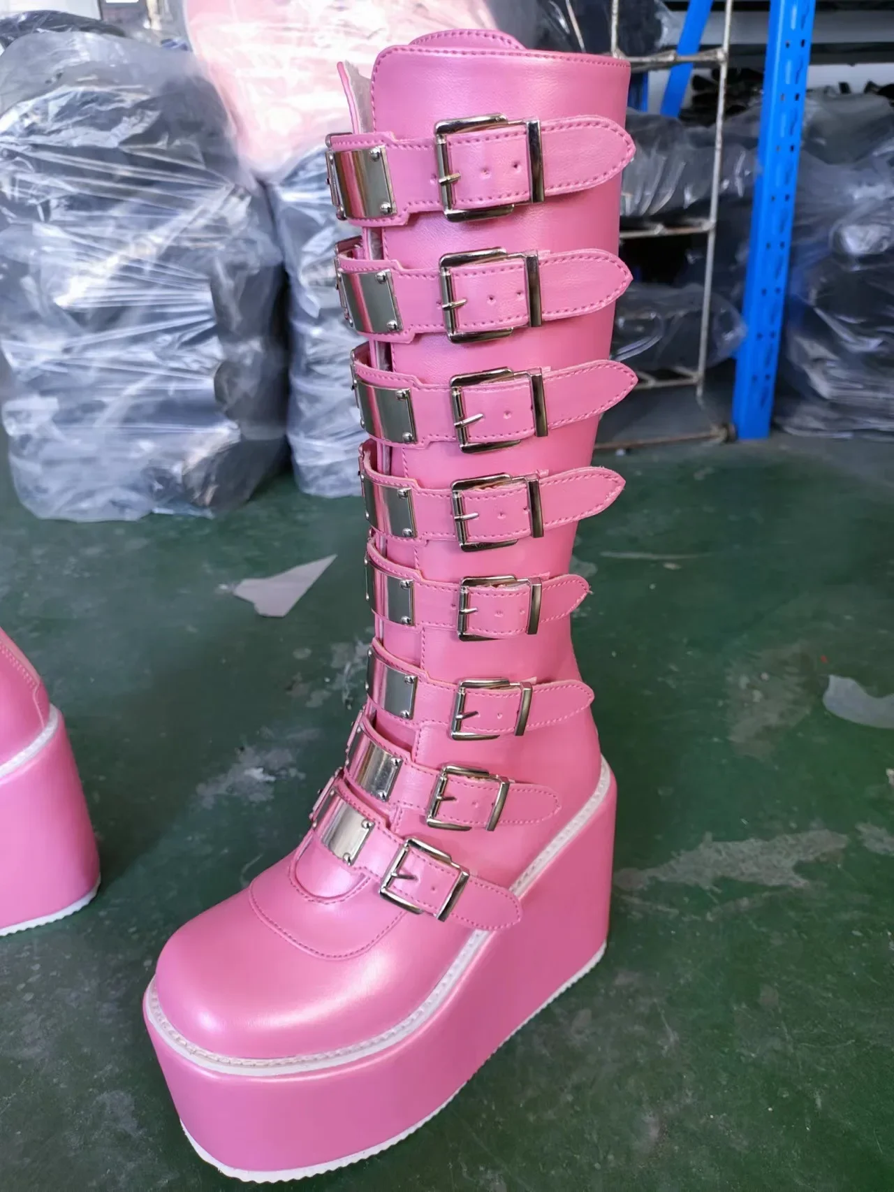 Pink Platform Boots Goth Sugarthrillz Holy Revelation Pastel Goth