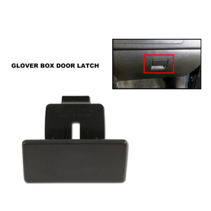 

10391626 Glove Box Latch Handle Black For Hummer H3 2006-2010 For Chevy Colorado For GMC Canyon 2008-2012 Black Universal Latch