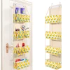 Storage Bag on Door Storage Bag, Multi-functional Fabric Hanging Bag Plush Toy Makeup Storage Suitable for Bedroom Dormitory 1